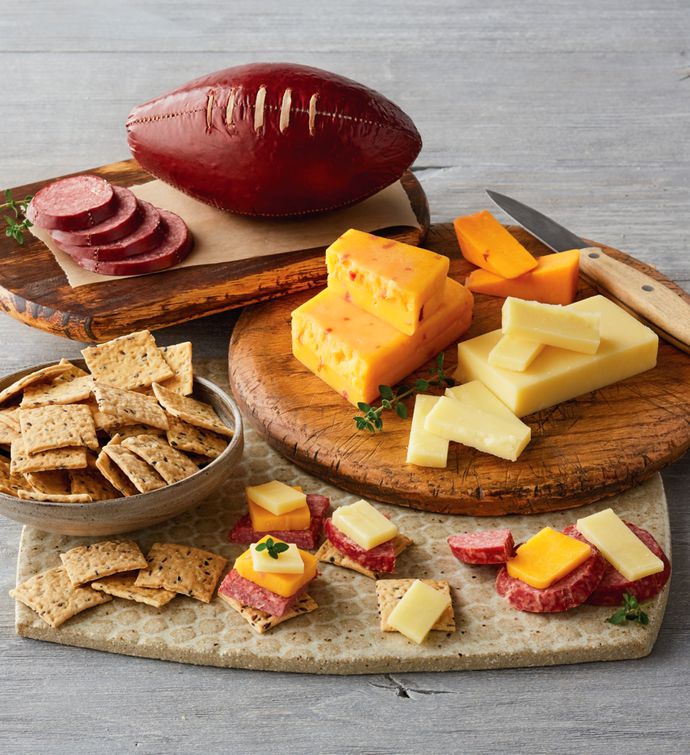 Football Sausage and Cheese Gift